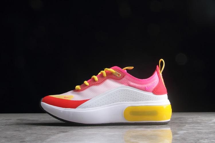 2020 Nike Air Max DIA Peach Red White Yellow For Women